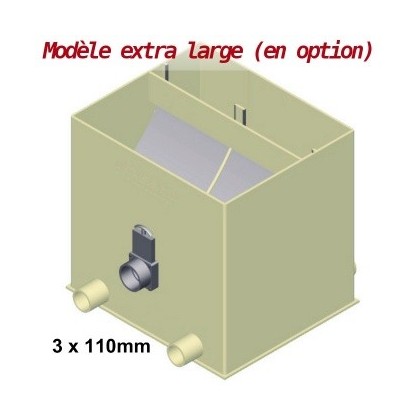 Filtre à grille gros débit