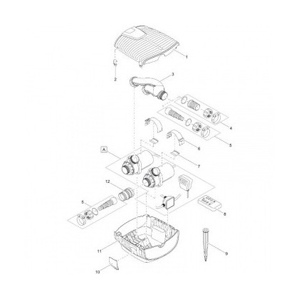 Pièce pour pompe AquaMax Eco Twin