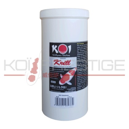 Poudre de kriil pour carpe koi