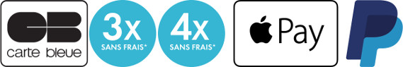 payer en 3x et 4x sans par cb paypal et apple pay