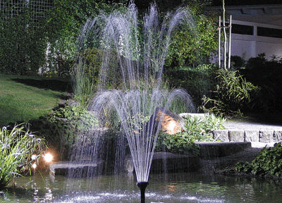 Jet volcan fontaine Aquarius Fountain Set