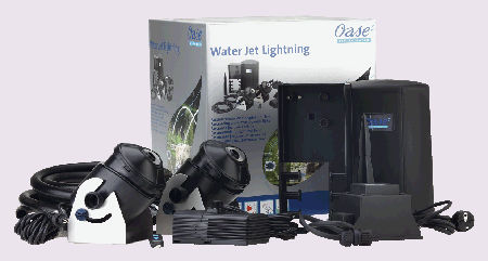 Composition du kit Oase Water Jet Lightning