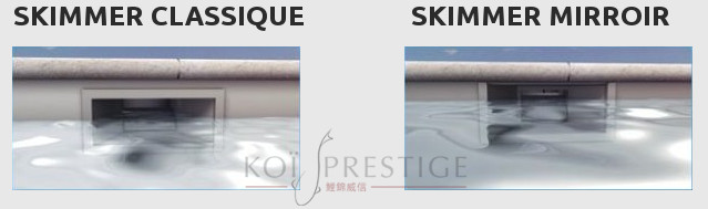 Différence entre skimmer classique et skimmer miroir